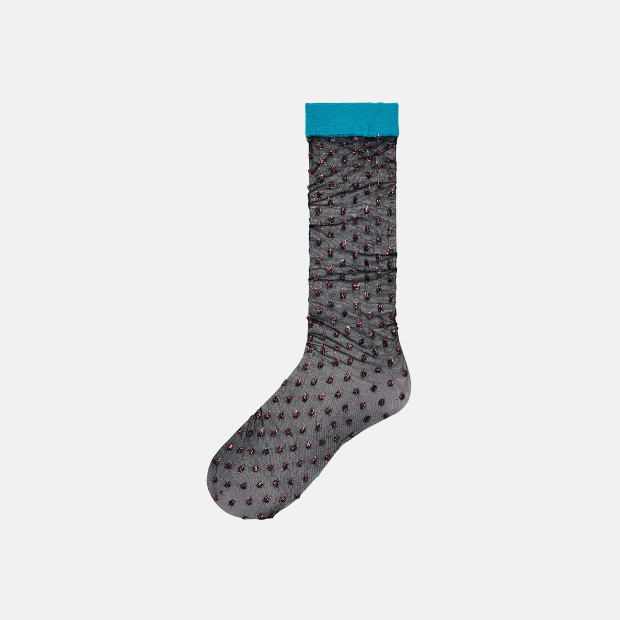 Dámske čierne podkolienky Happy Socks Anita // kolekcia Hysteria