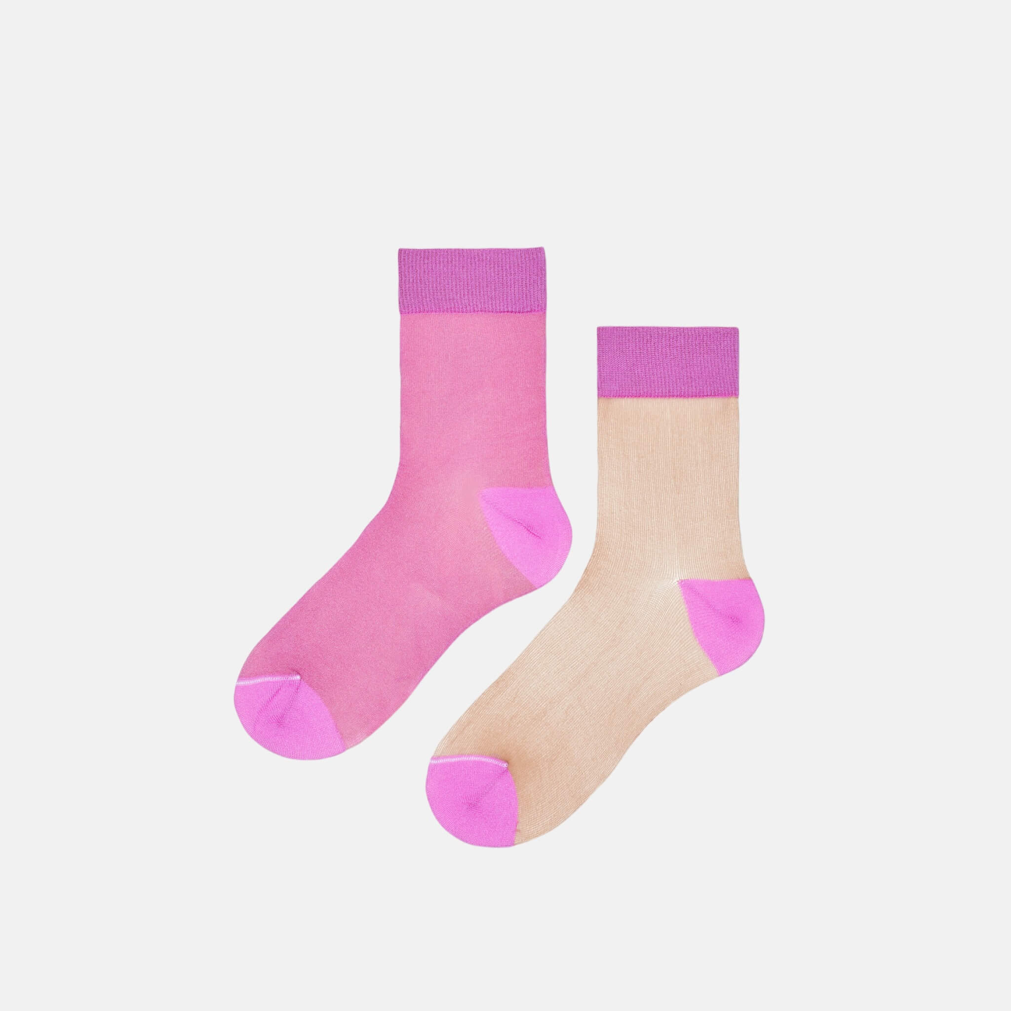 Dámske ružové ponožky Happy Socks Filippa // kolekcia Hysteria