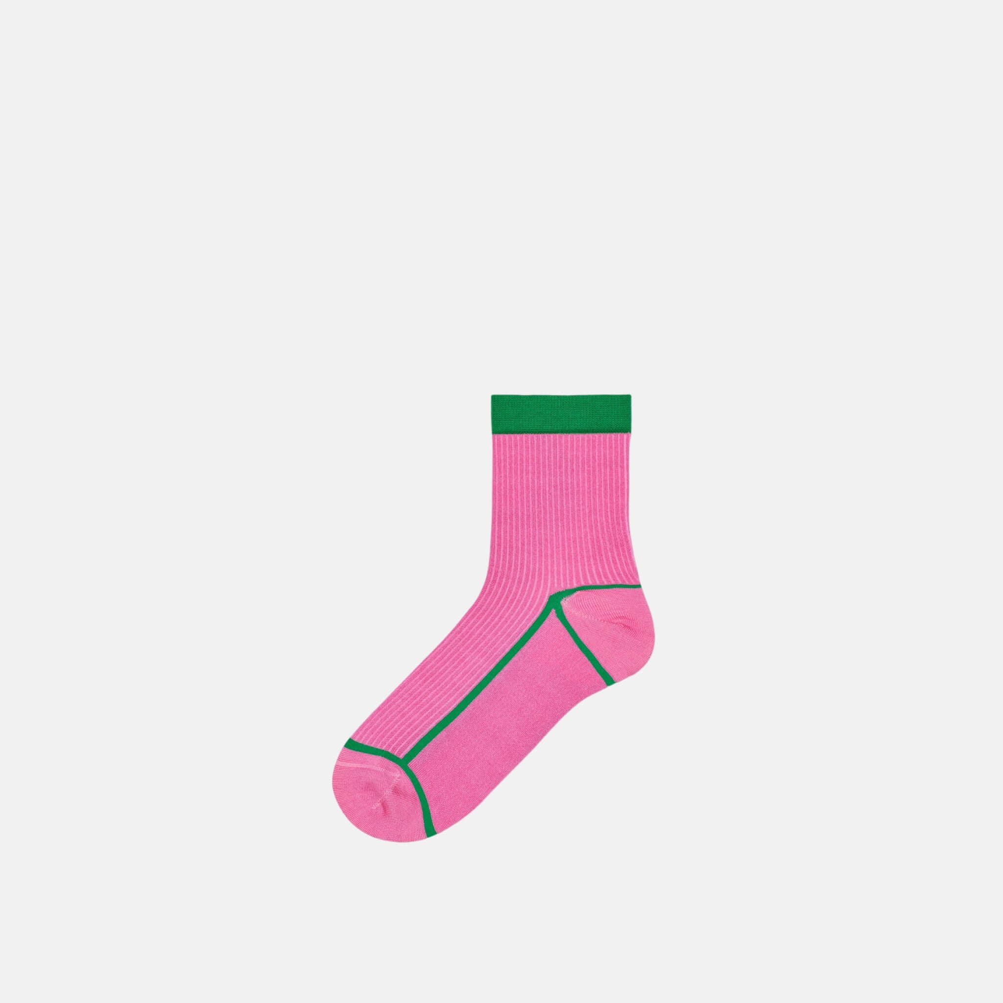 Dámske ružové ponožky Happy Socks Lily // kolekcia Hysteria