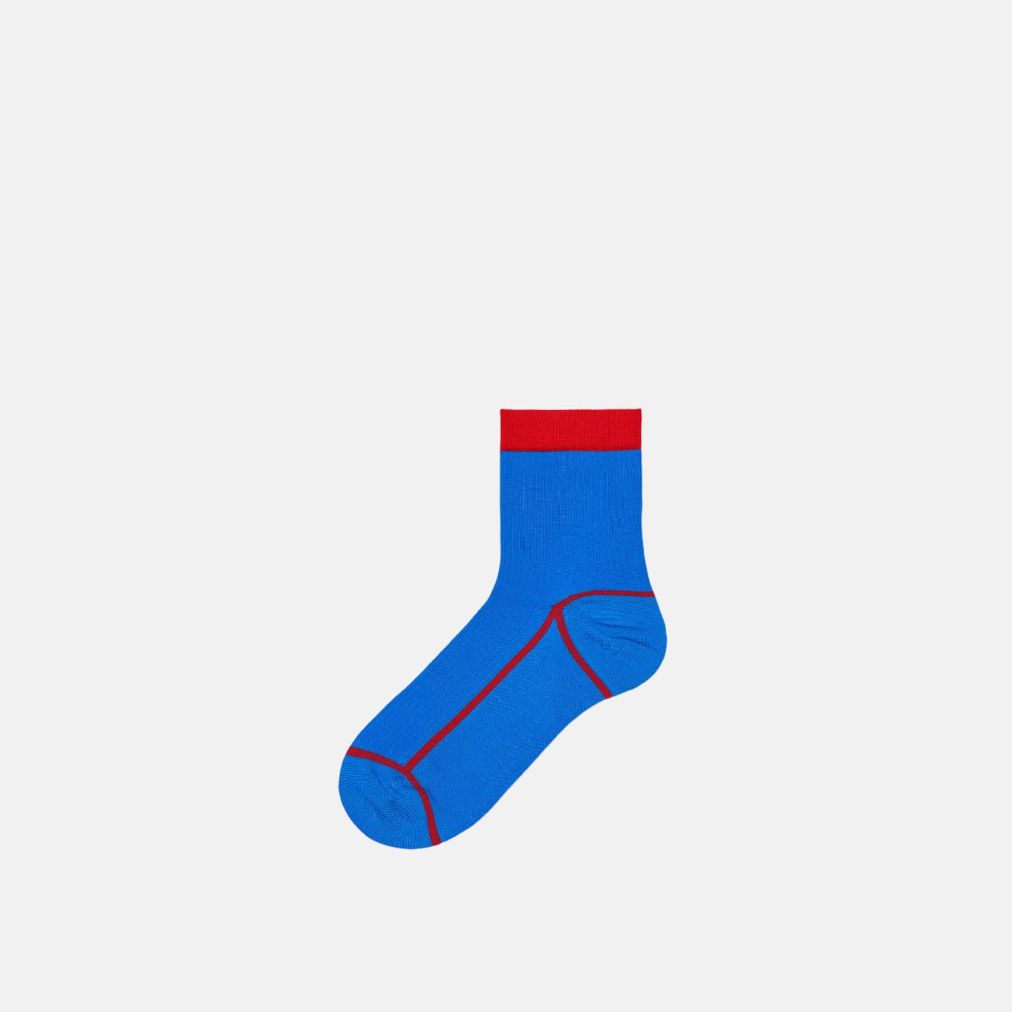 Dámske modré ponožky Happy Socks Lily // kolekcia Hysteria