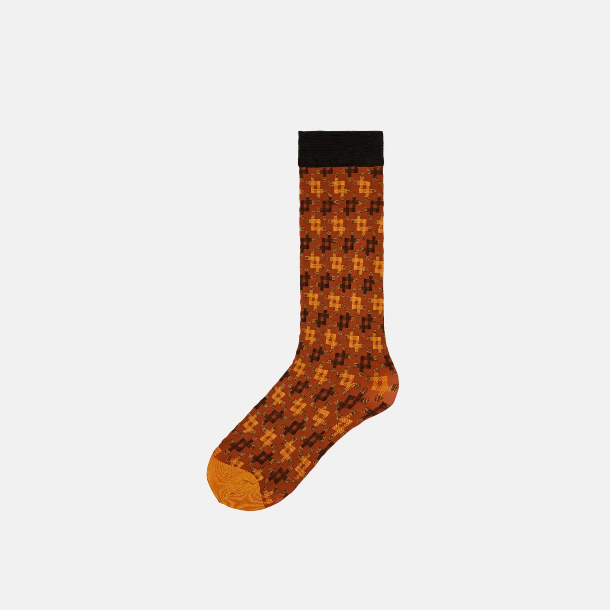 Dámske hnedé podkolienky Happy Socks Lovisa // kolekce Hysteria