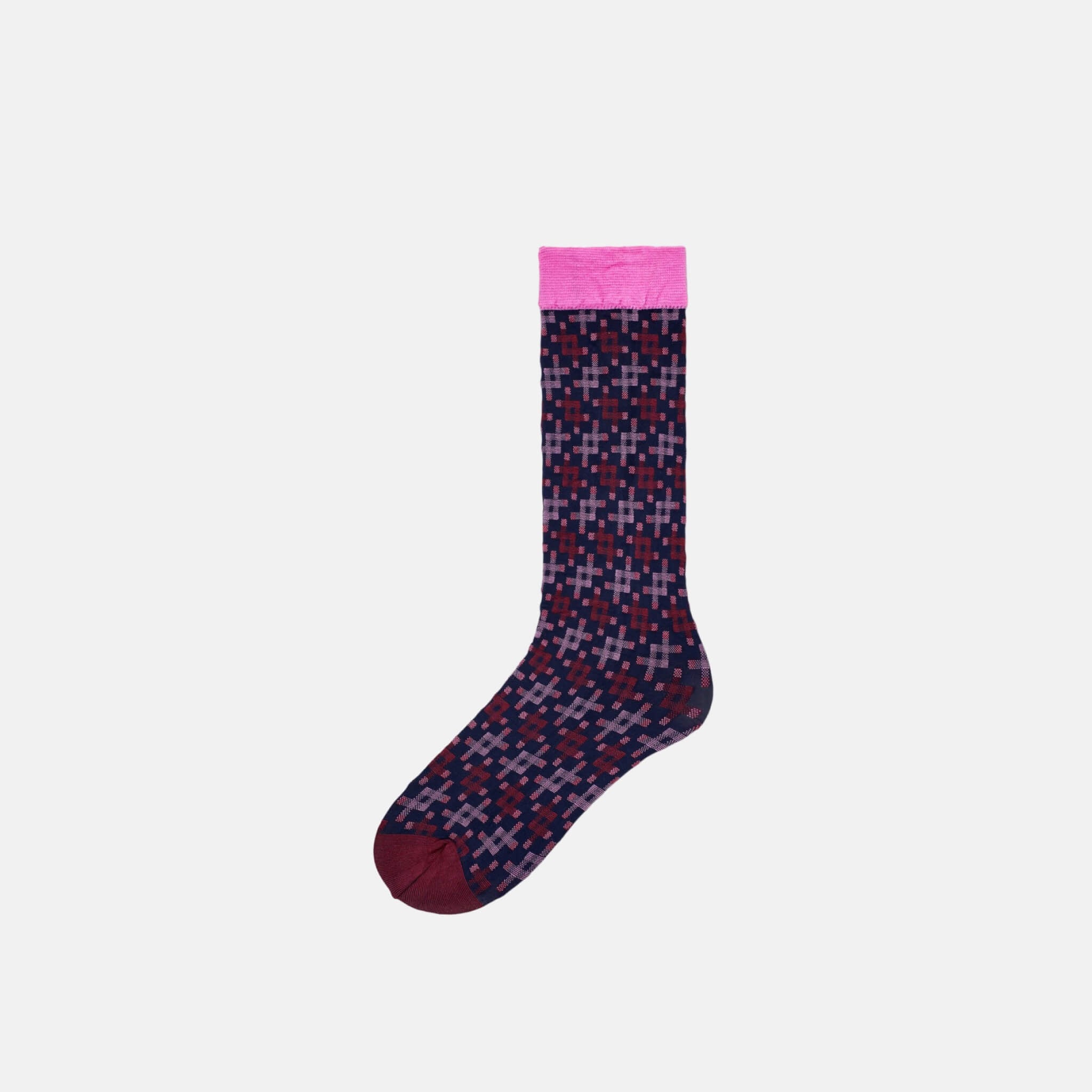 Dámske fialové podkolienky Happy Socks Lovisa // kolekce Hysteria