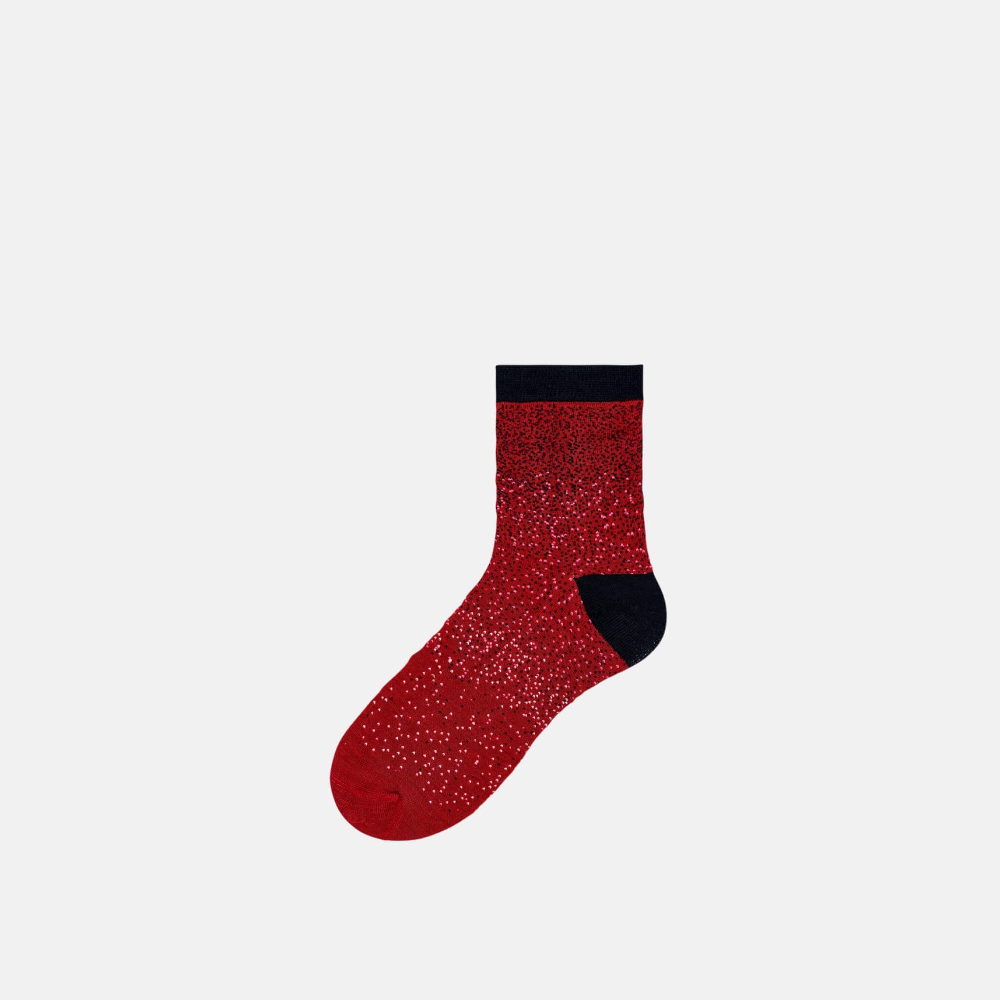 Dámske červené ponožky Happy Socks Poppy // kolekcia Hysteria