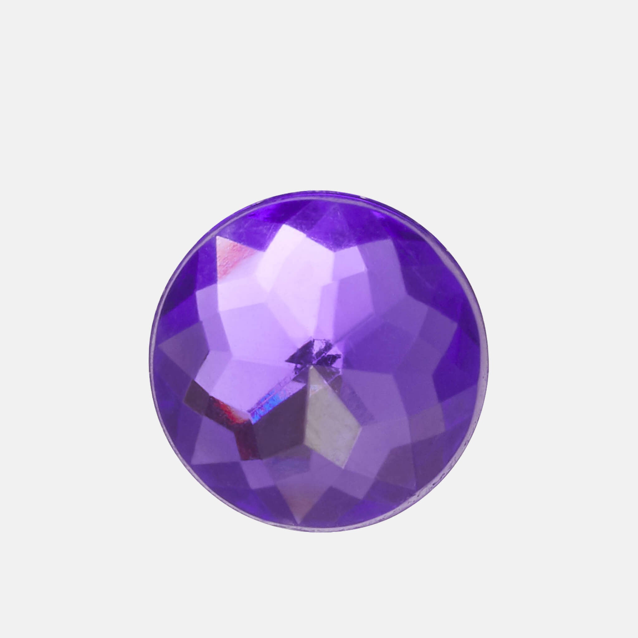 Jibbitz™ - Sparkly Purple Circle