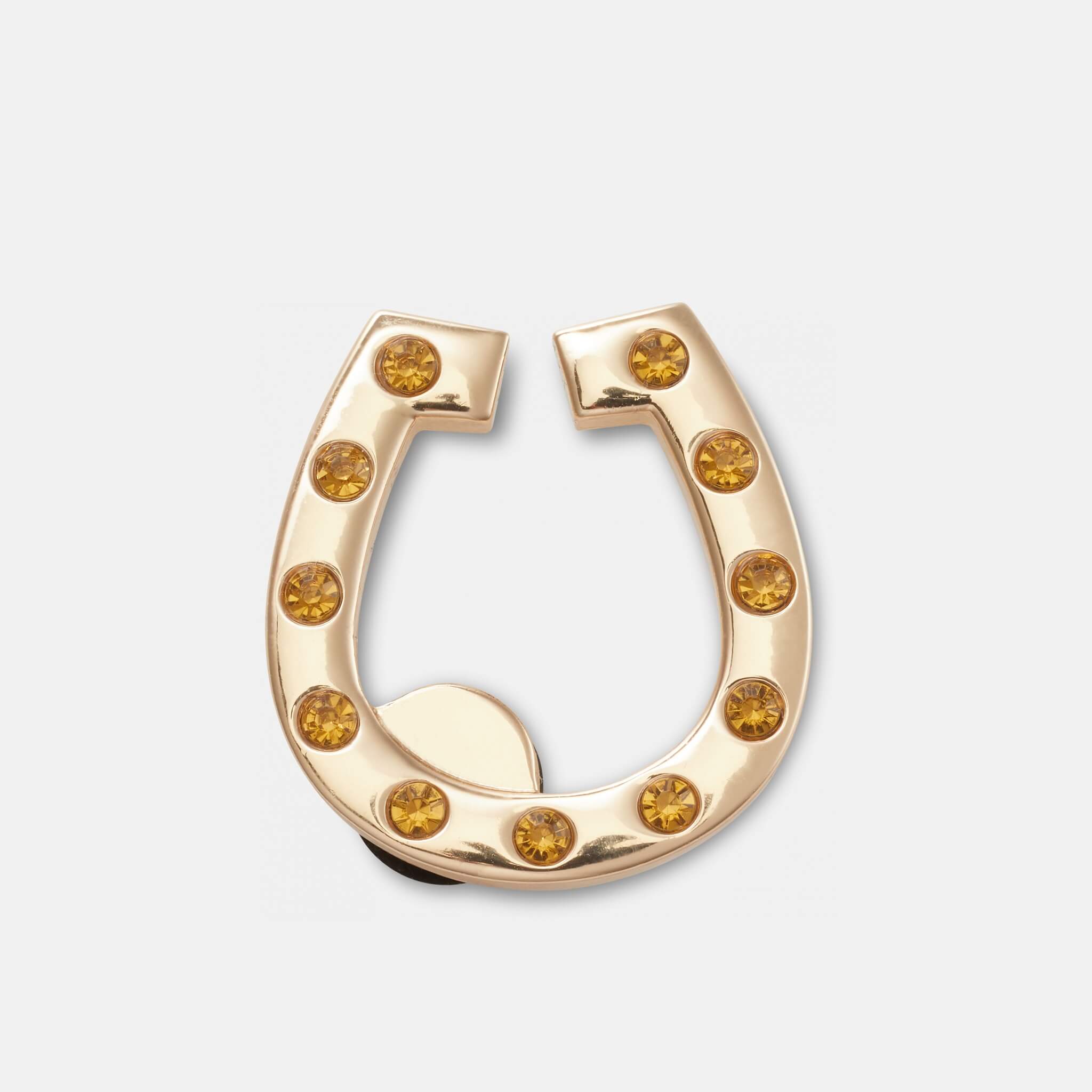 Jibbitz™ - Gold Studded Horseshoe