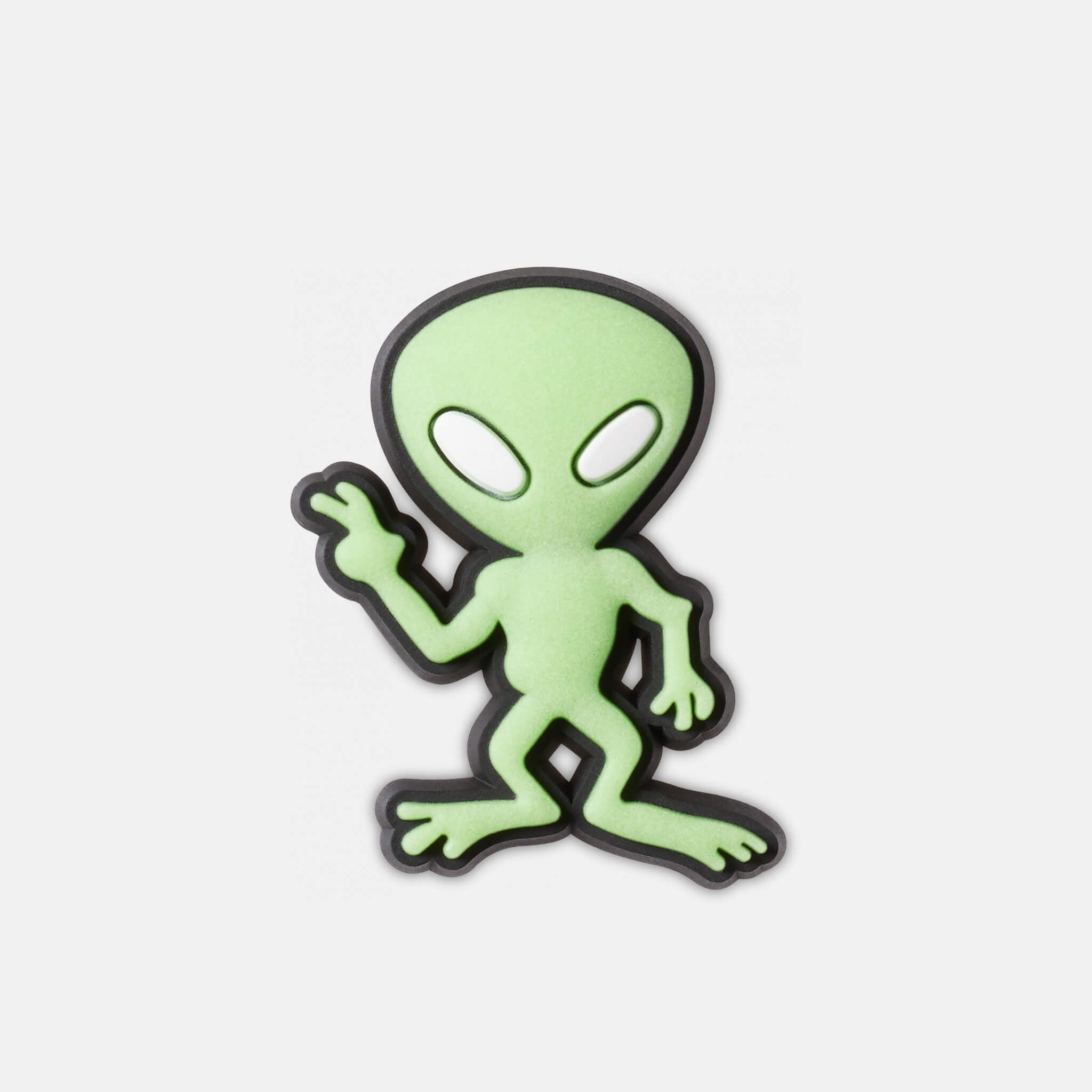 Jibbitz™ - Green Alien Guy