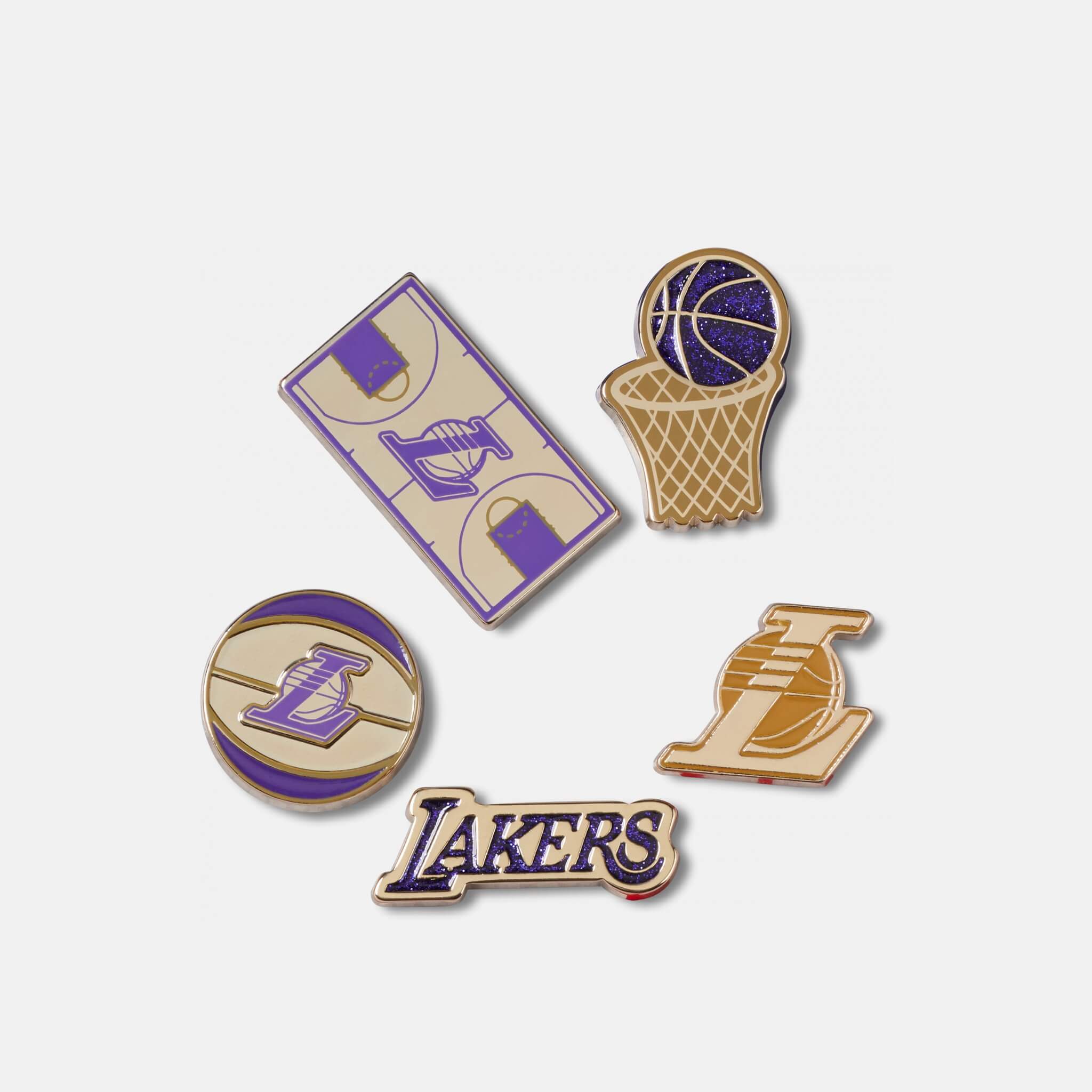 Jibbitz™ - NBA LA Lakers Elevated - 5 ks