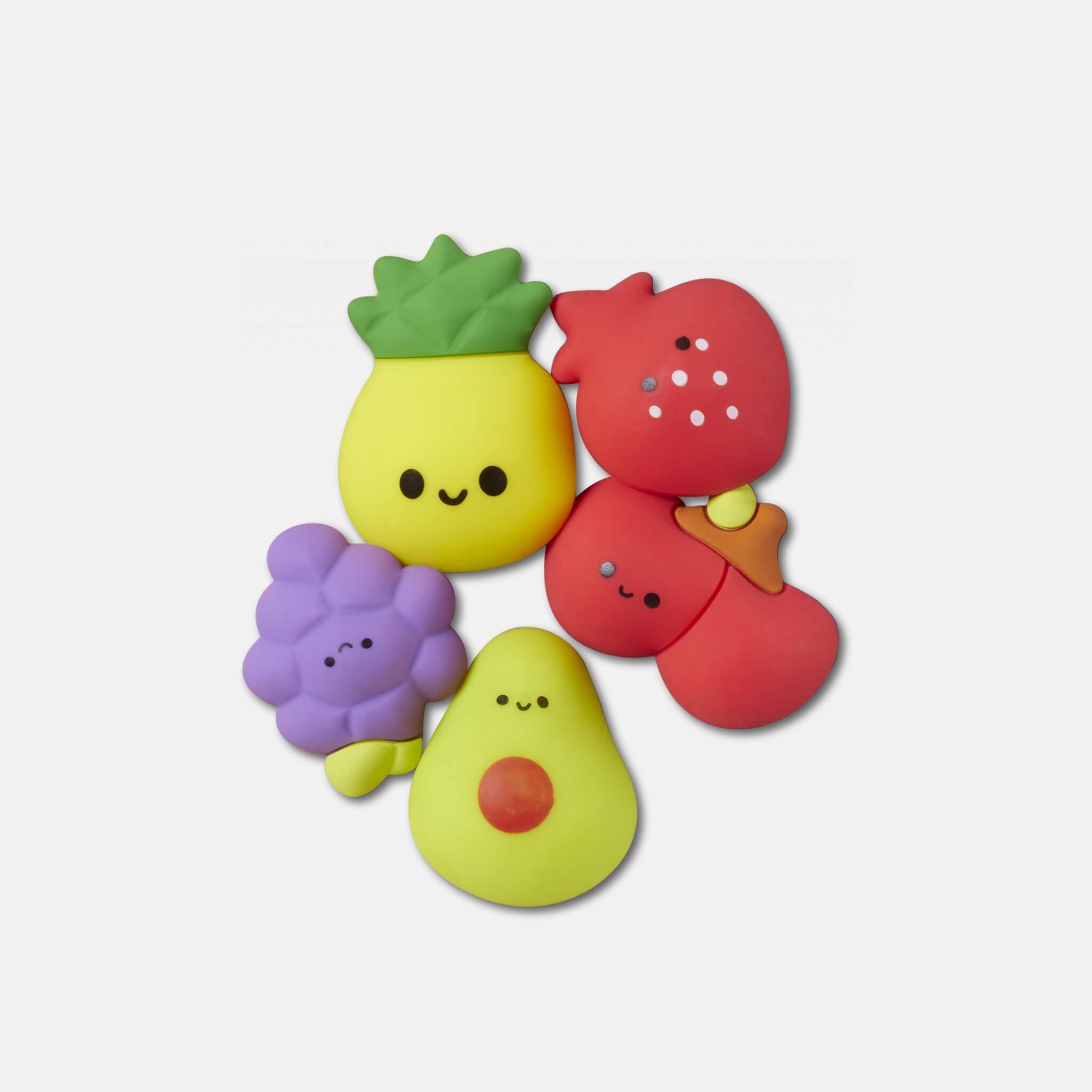 Jibbitz™ - Squish Fruits - 5 ks