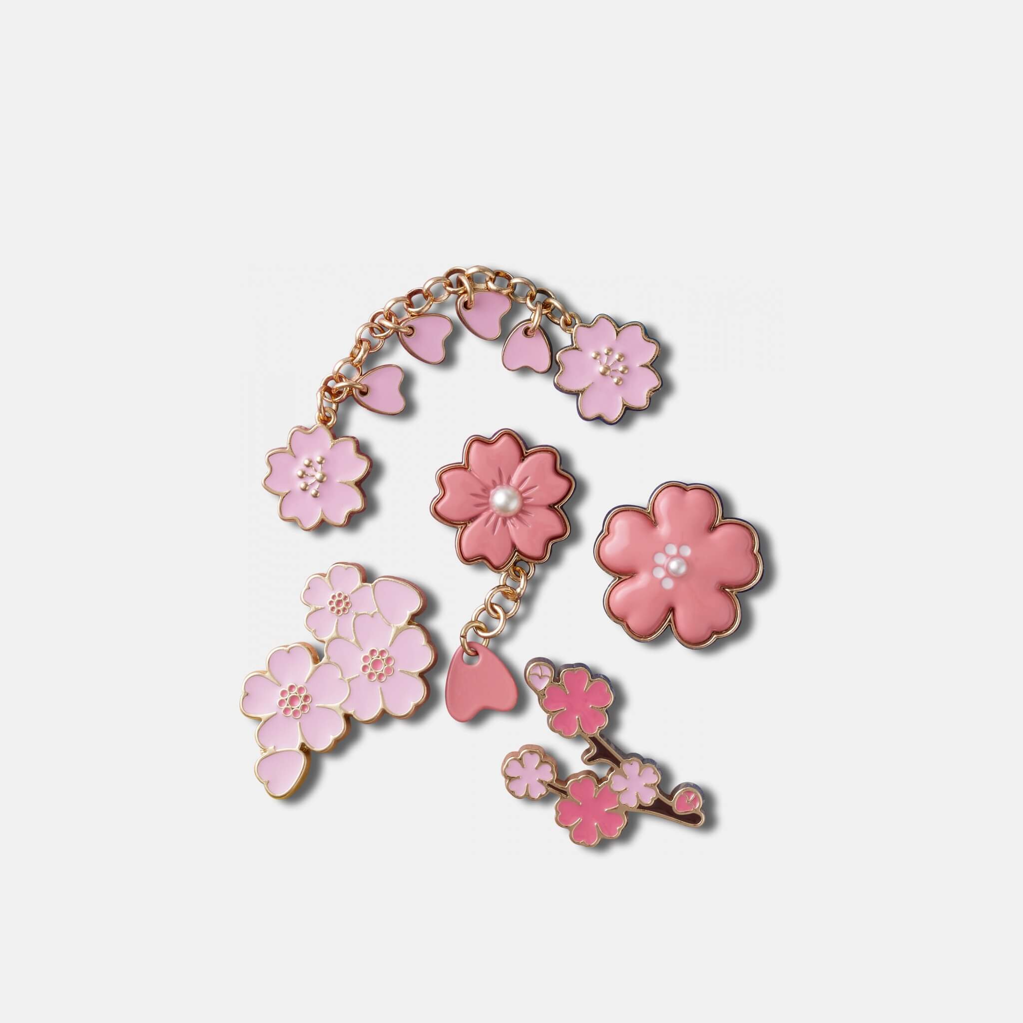 Jibbitz™ - Blooming Cherry Blossom - 5 ks