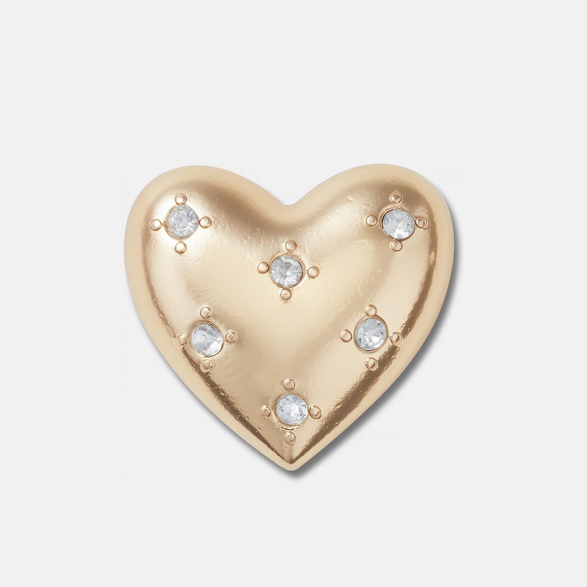 Jibbitz™ - Gold Encrusted Heart