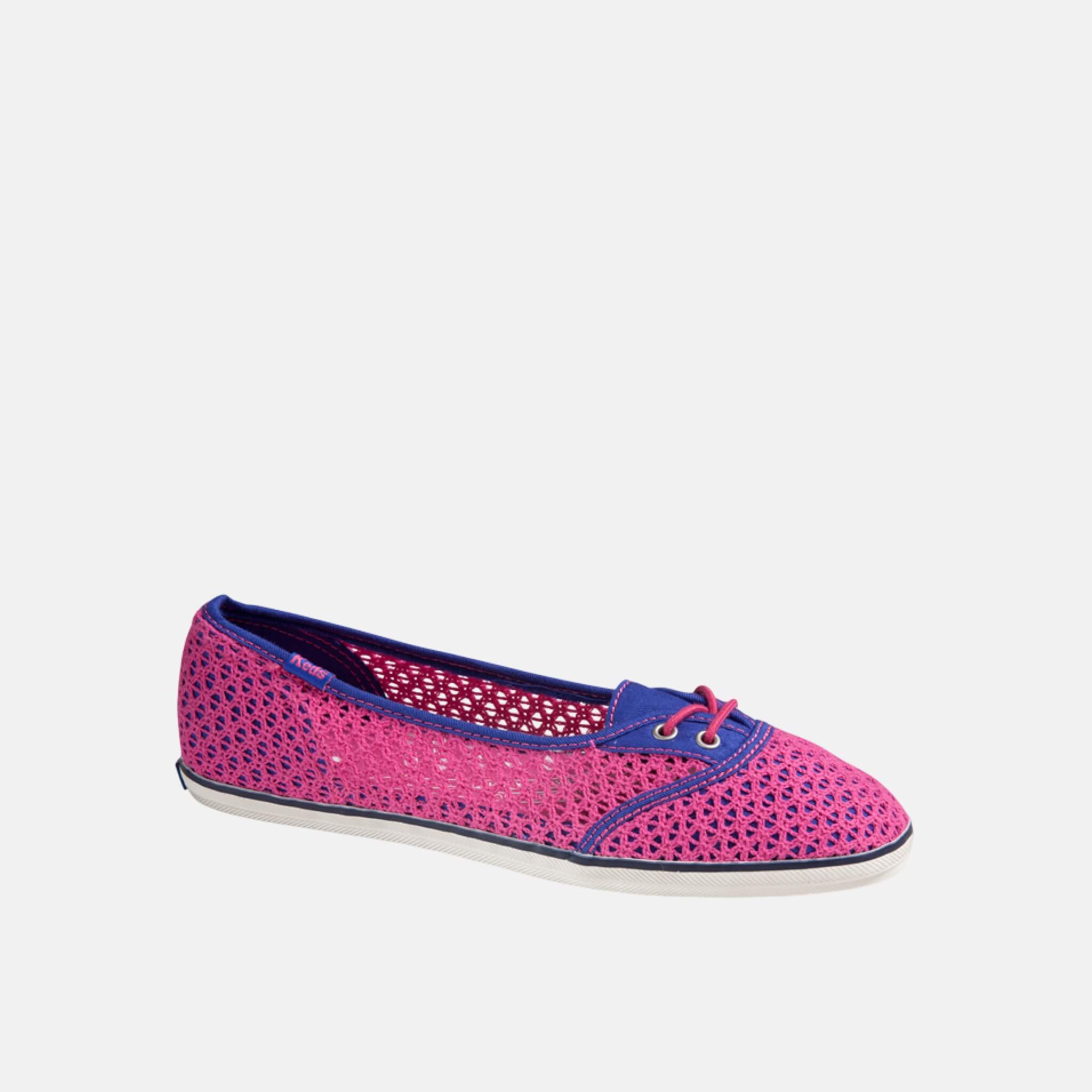 Too Cute Woven Crochet fuchsia