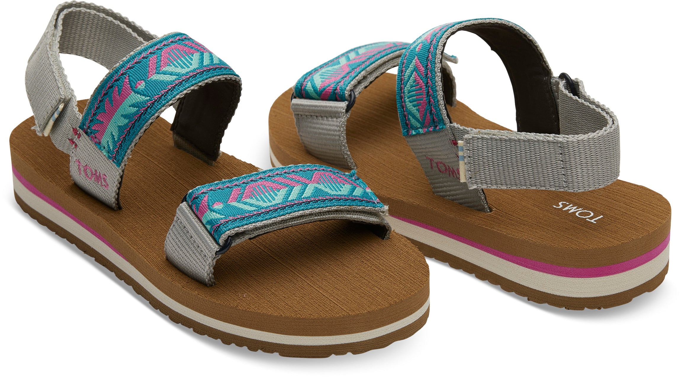 Detské farebné sandálky TOMS Youth Ray Sandals