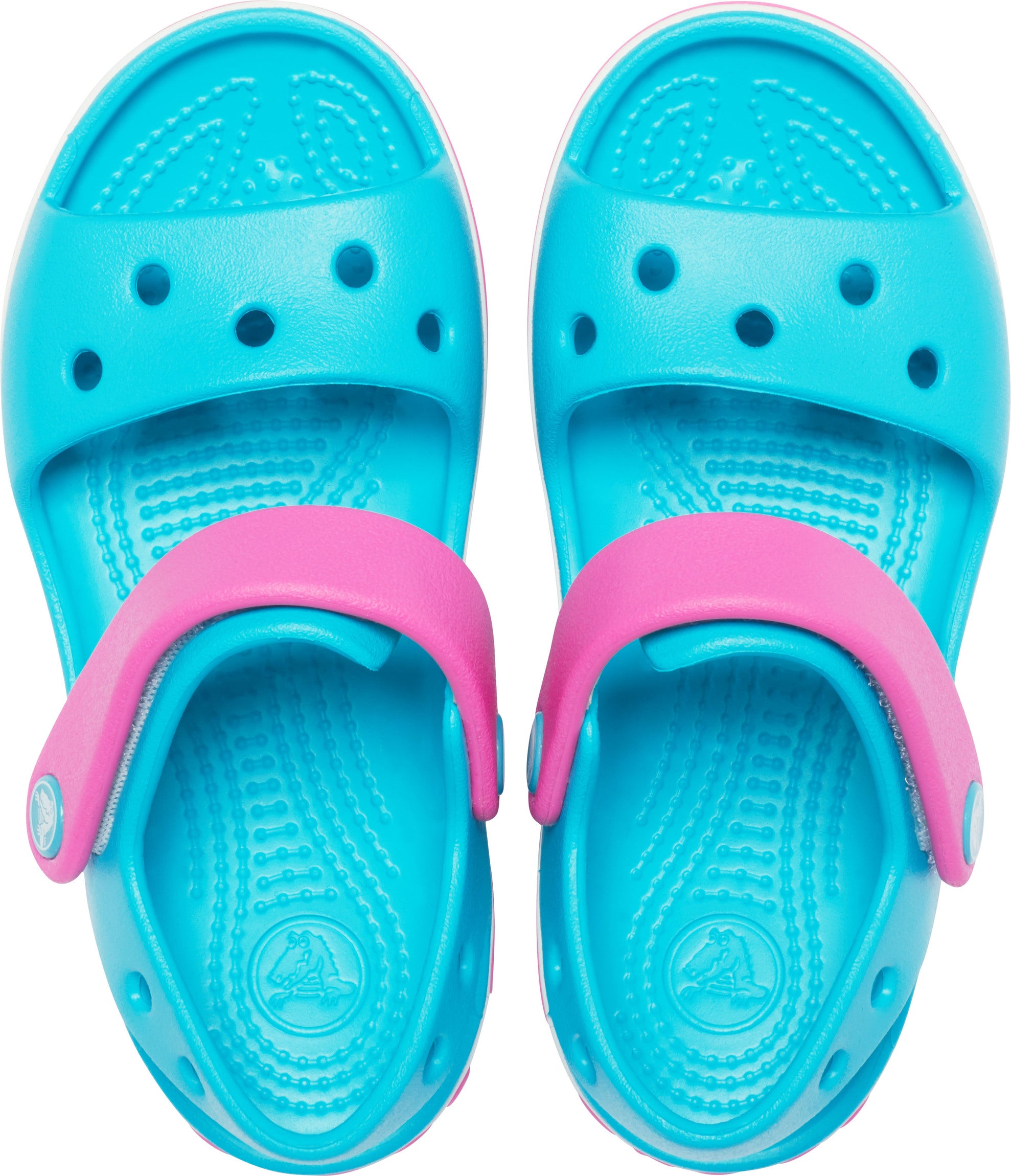 Crocband Sandal Kids Digital Aqua