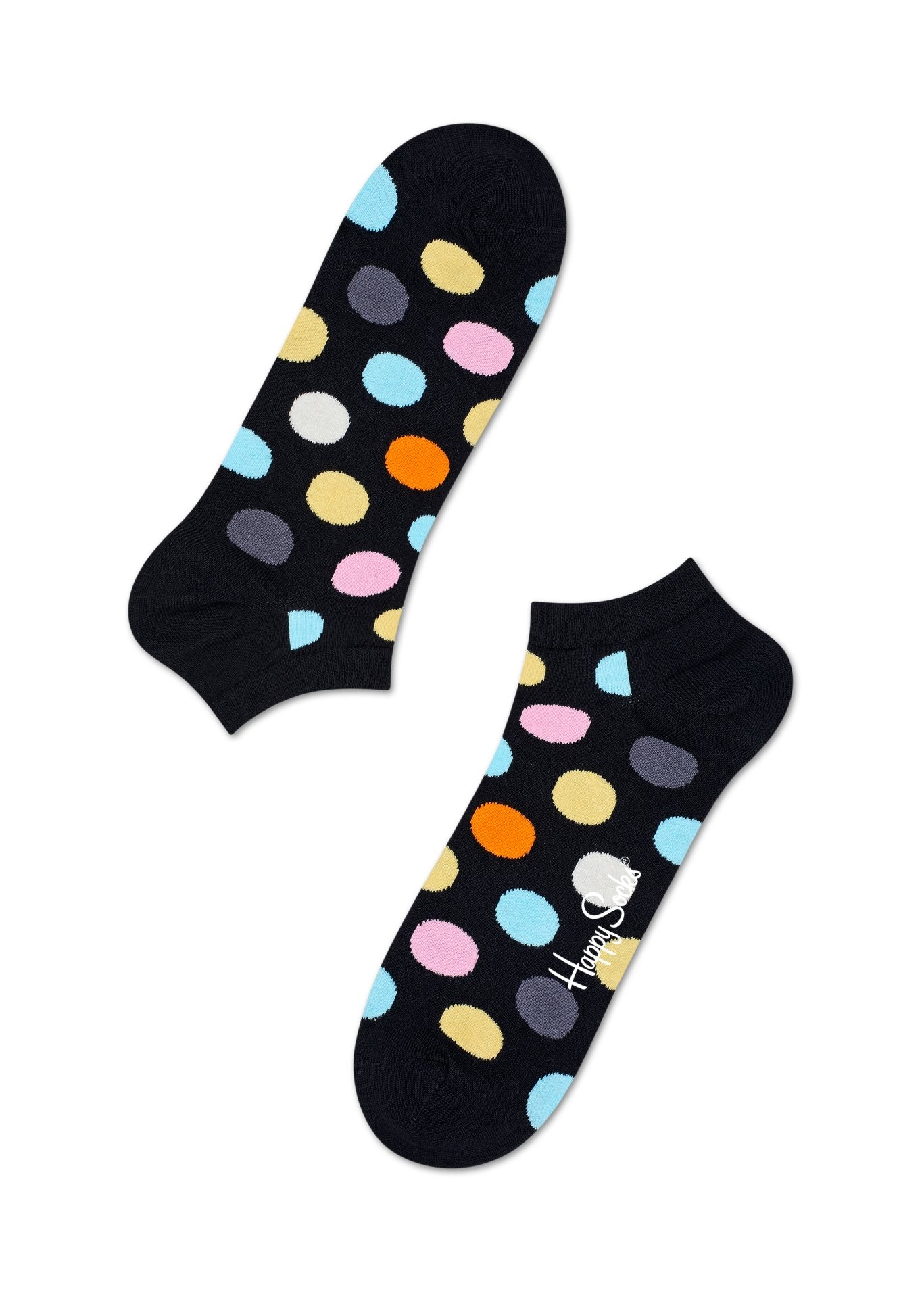 Nízke ponožky Happy Socks, vzor Big Dot - 2 páry