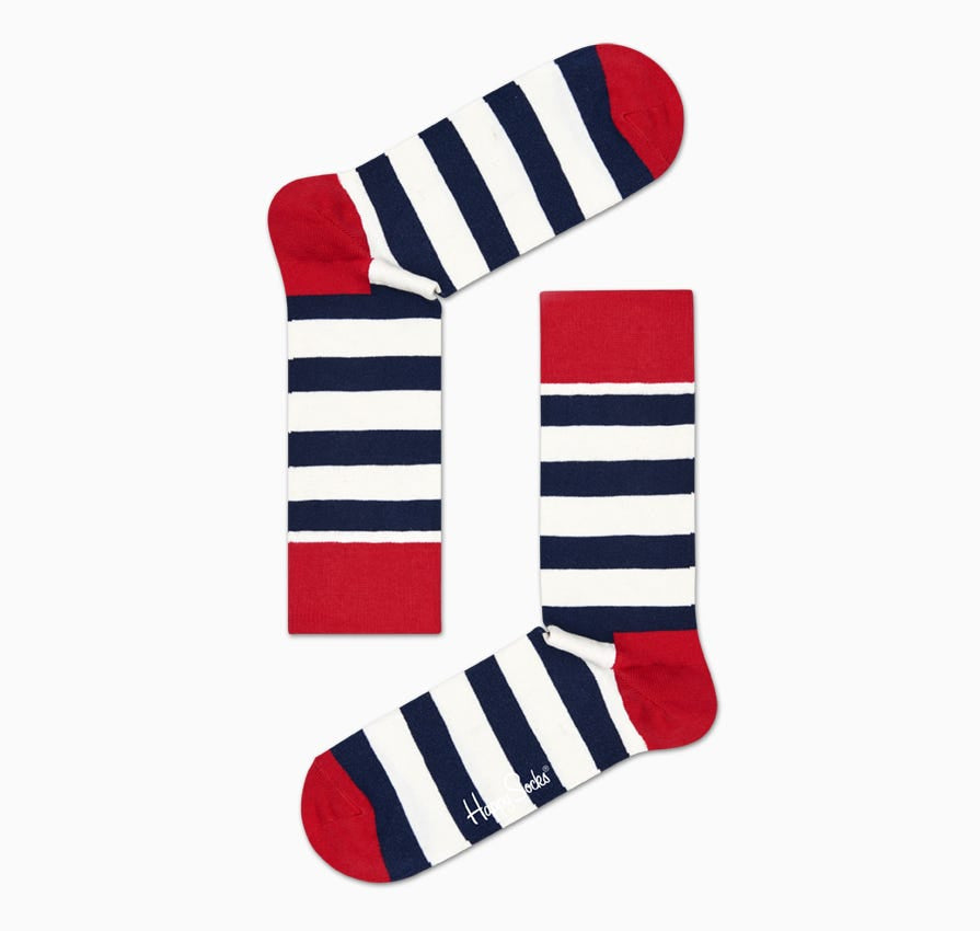 Darčekový box ponožiek Happy Socks Stripe - 3 páry