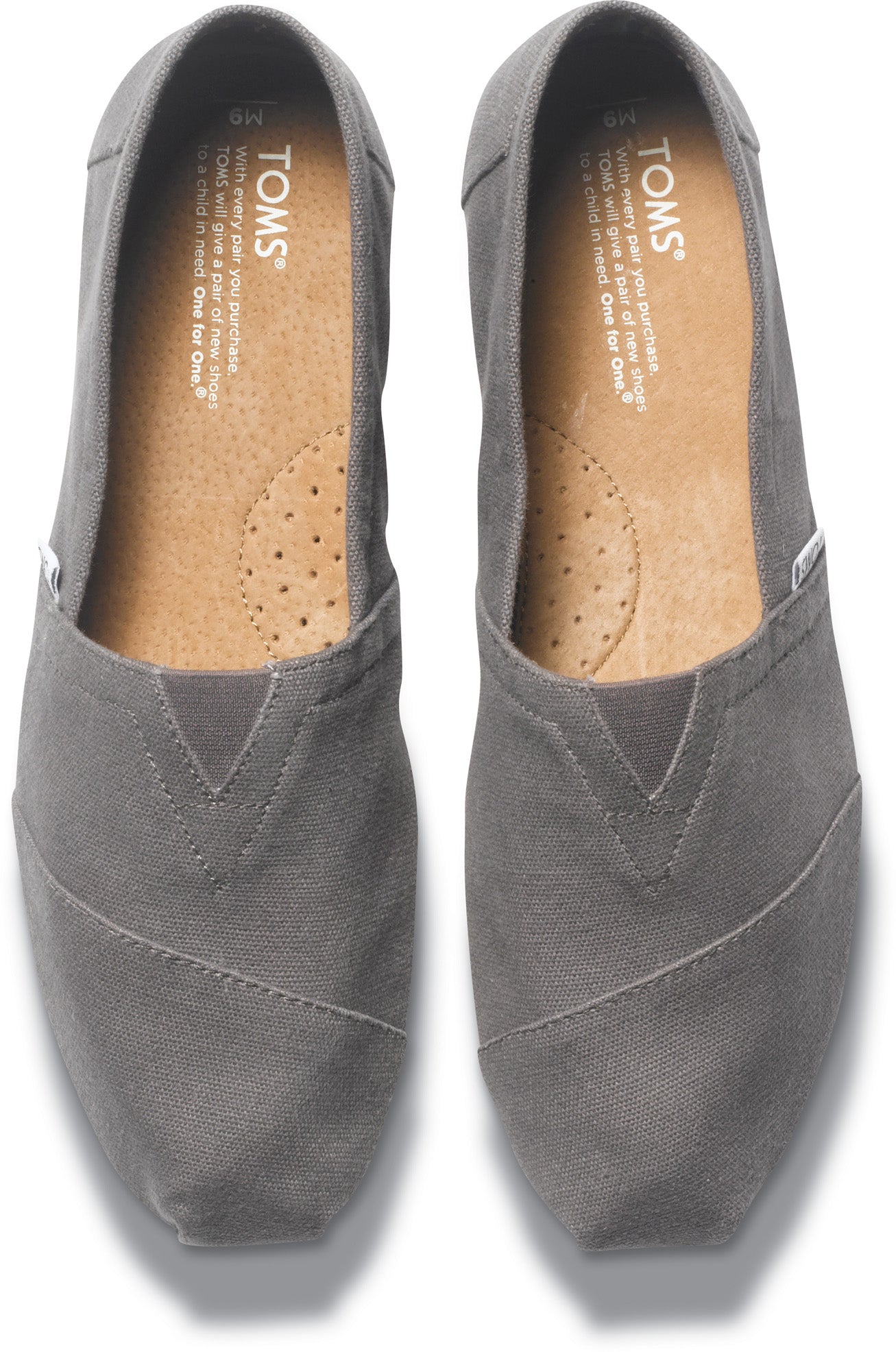 Pánske sivé TOMS Core Classics Alpargata